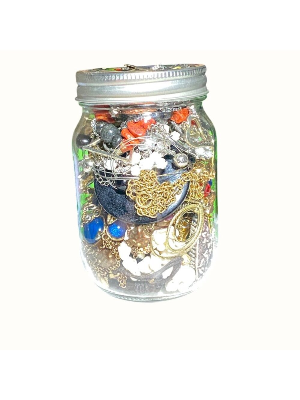 Mystery Jar Vintage & Modern Fashion Necklaces Rings Bracelets Earrings Jewelry